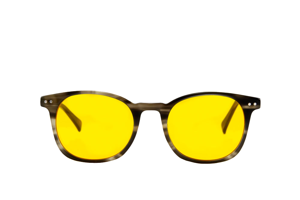 Arrow Light Sensitivity Glasses Readers Front View