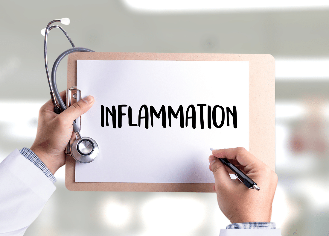 inflammation is lowered by red light therapy
