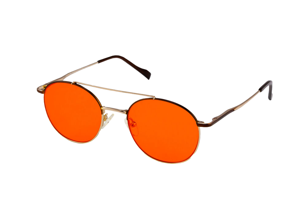Chester Blue Light Blocking Glasses Angled View