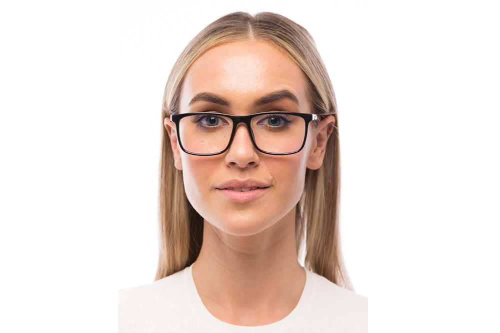 Woman Wearing Brooklyn Computer Glasses Readers