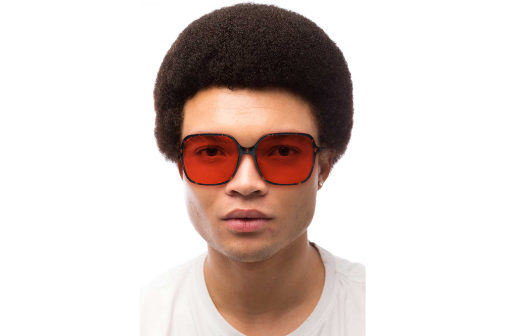 Man Wearing Blaire Blue Light Blocking Glasses Prescription
