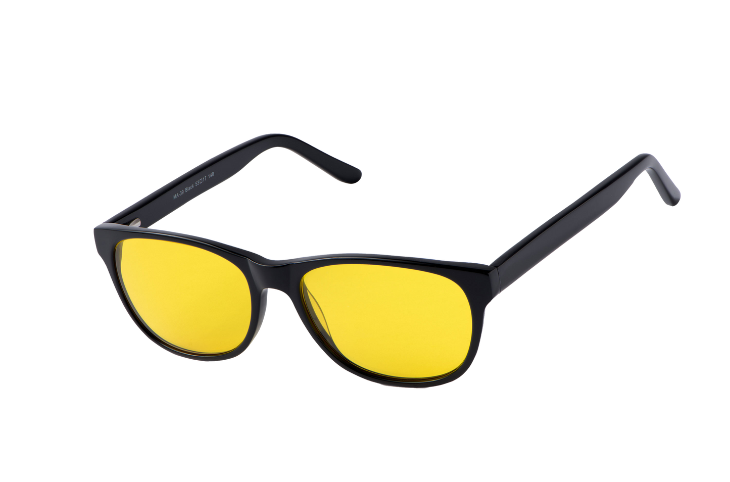 Morris Light Sensitivity Glasses Readers Angled View
