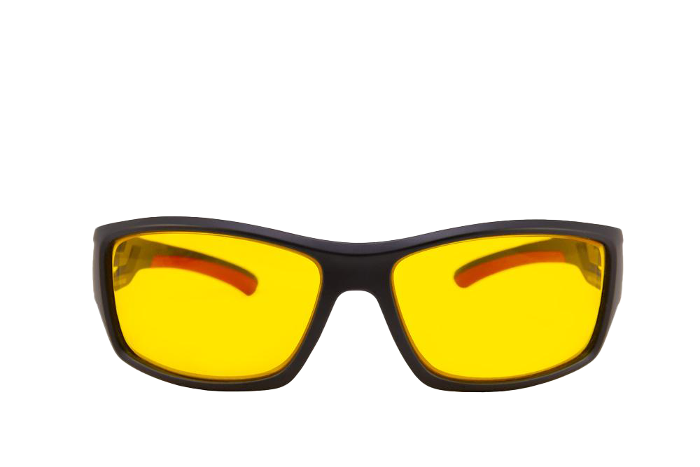 Onyx Light Sensitivity Glasses Readers Front View