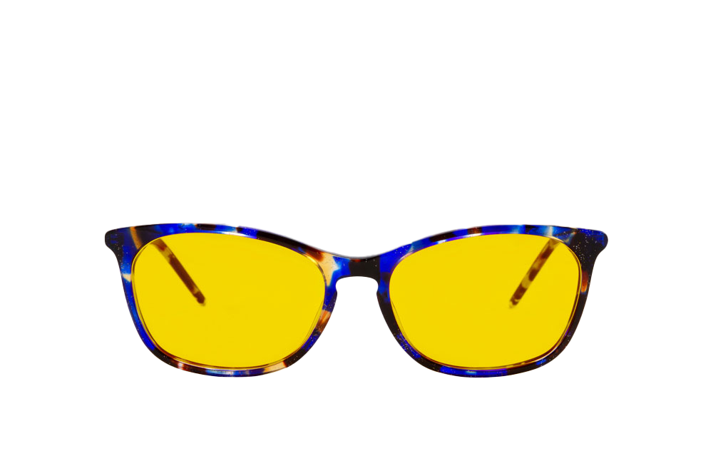 Galaxy Light Sensitivity Glasses Prescription Front View