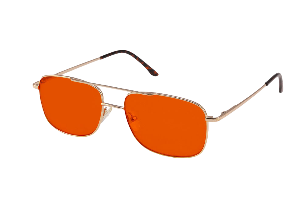Magnum Blue Light Blocking Glasses Prescription Angled View