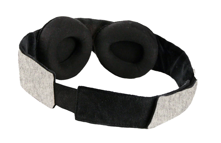 Cotton Blackout Sleep Mask Rear