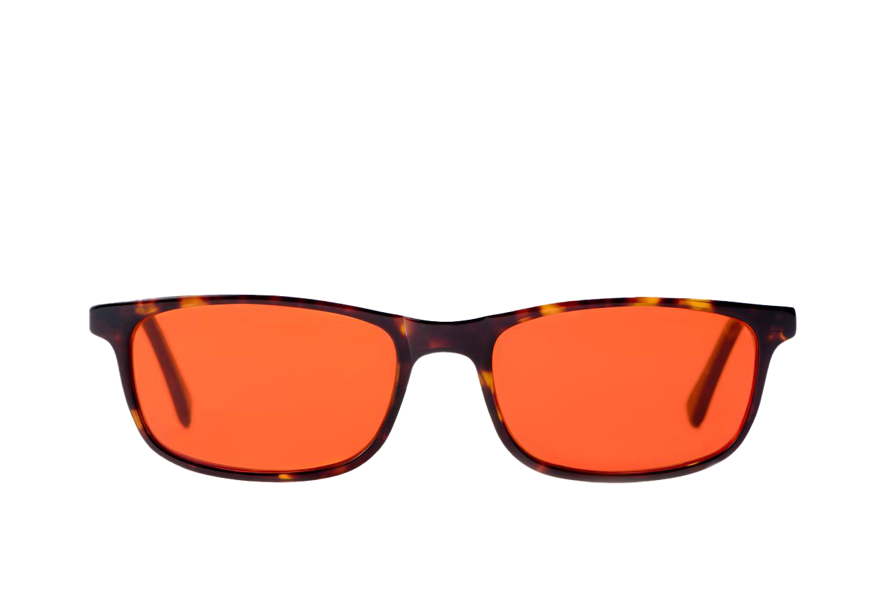 Tortoise Shell Blue Light Blocking Glasses Prescription Front View