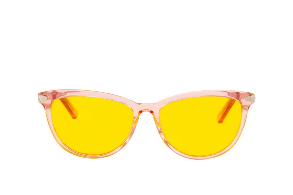 Melissa Light Sensitivity Glasses Readers Front View