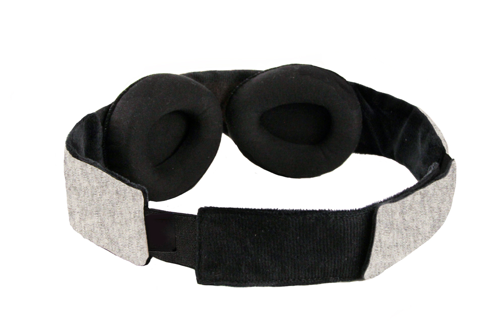 Cotton Blackout Sleep Mask Back Angle