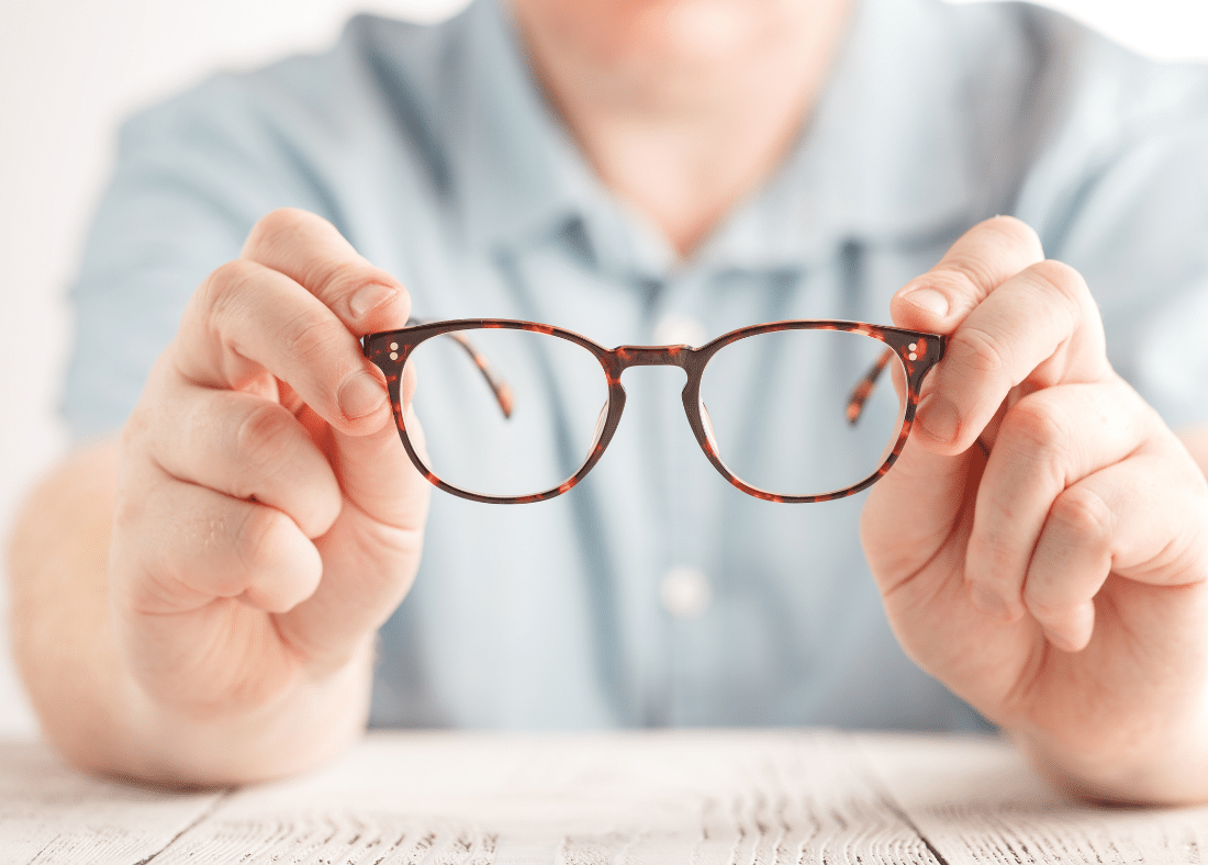How to Pop Out the Lenses From Glasses Metal Plastic Frame