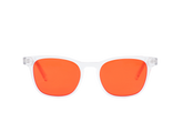 Crystal Blue Light Blocking Glasses Front View