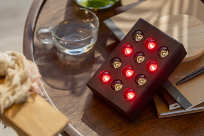 Mini Red Light Therapy Device On Table