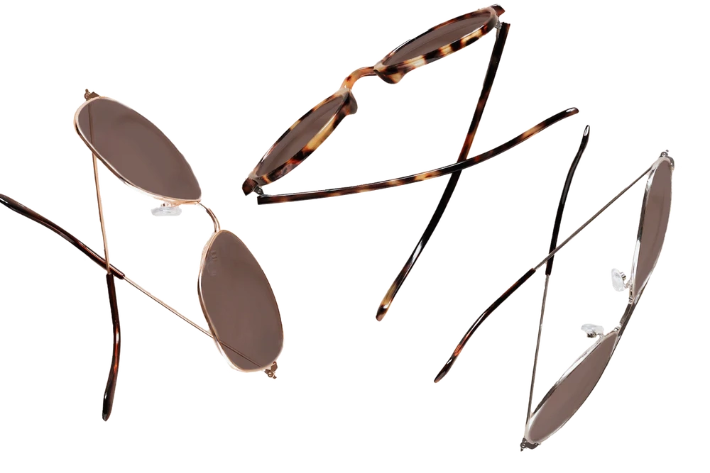 Custom Sunglasses Readers (Brown)