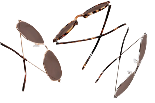 Custom Sunglasses (Brown)