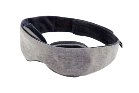 Classic Blackout Sleep Mask on angle