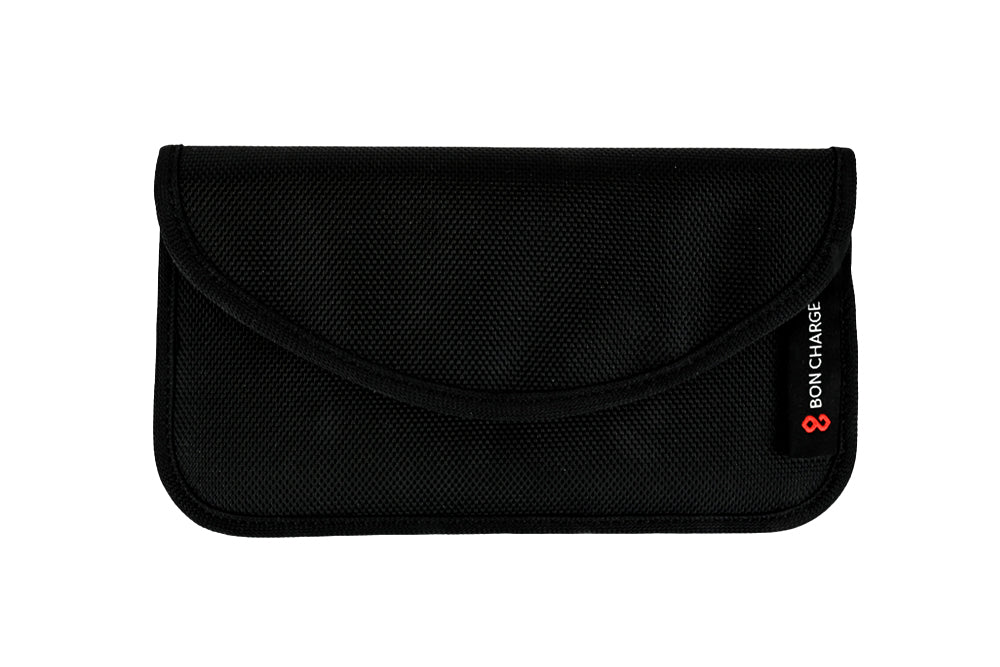 EMF Blocking Phone Pouch  Cybersecurity & EMP Attack Shield – Bon Charge